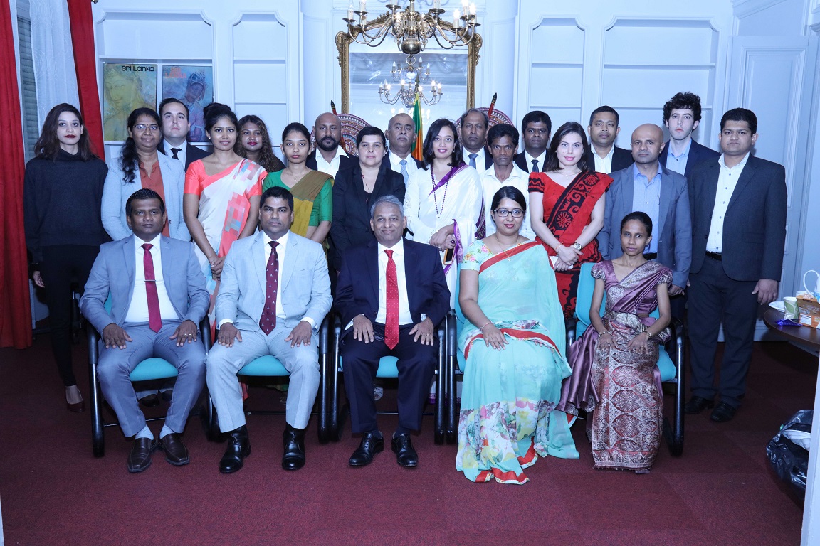 Ambassador B. K. Athauda assumes duties in France 